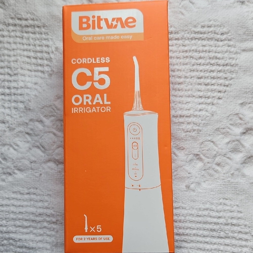 C5 Cordless Oral Irrigator - Orange